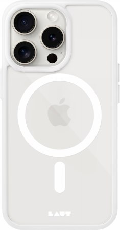 Laut Huex Protect - obudowa ochronna do iPhone 15 Pro Max kompatybilna z MagSafe (white)