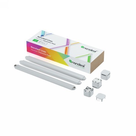 Nanoleaf Lines 90 degrees Expansion Pack - dodatkowe trzy listwy świetlne 90 stopni (3 sztuki) [na zamówienie]