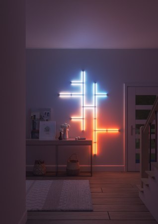 Nanoleaf Lines 90 degrees Expansion Pack - dodatkowe trzy listwy świetlne 90 stopni (3 sztuki) [na zamówienie]