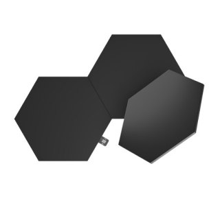 Nanoleaf Shapes Hexagons Expansion Pack - dodatkowe panele świetlne (3 panele świetlne) (black) [na zamówienie]