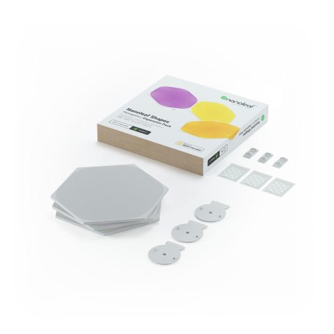 Nanoleaf Shapes Hexagons Expansion Pack - dodatkowe panele świetlne (3 sztuki) [na zamówienie]