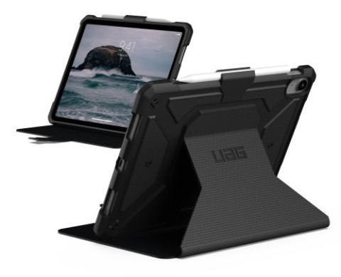 UAG Metropolis - obudowa ochronna z uchwytem do Apple Pencil do iPad 10.9" 10 generacja / 11" (A16) (black)
