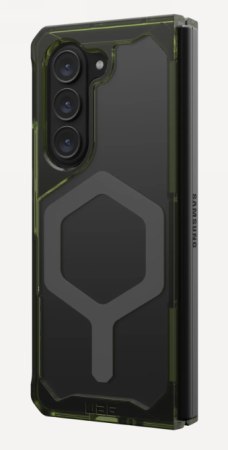 UAG Plyo Pro - obudowa ochronna do Samsung Galaxy Fold 5 z wbudowanym modułem magnetycznym (olive-space grey)