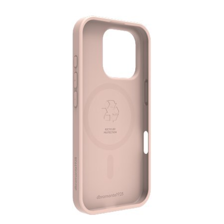 Dbramante1928 Greenland Pro MS - obudowa ochronna do iPhone 16 Pro kompatybilna z MagSafe (pink sand)