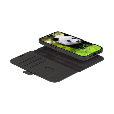 Dbramante1928 Lynge MagSafe - skórzana obudowa ochronna do iPhone 16 Pro Max kompatybilna z MagSafe (black)