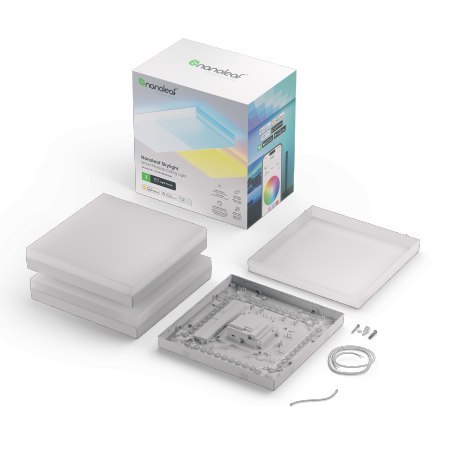 Nanoleaf Skylight Starter Kit - sufitowe panele świetlne (3 sztuki) [na zamówienie]