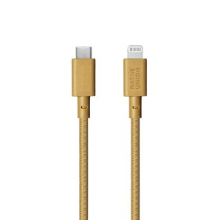 Native Union Belt Cable XL - kabel USB-C - lightning, 3 m (kraft)