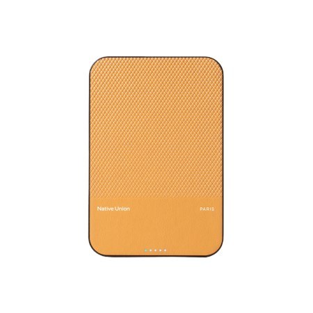 Native Union (Re)Classic Power Bank - magnetyczny powerbank 5000 mAh kompatybilny z MagSafe i Qi2, kabel USB-C - USB-C 15 cm w z