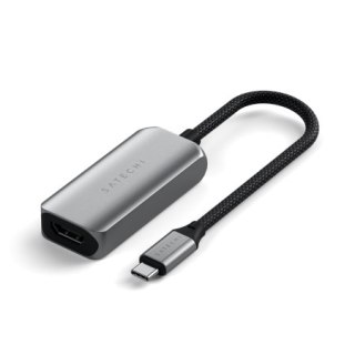 Satechi Single Port Adapter - adapter USB-C do HDMI 2.1 8K (space gray) [eol]