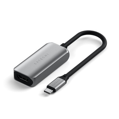 Satechi Single Port Adapter - adapter USB-C do HDMI 2.1 8K (space gray) [eol]