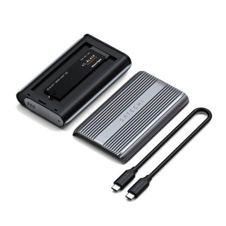 Satechi USB4 NVMe M.2 SSD Pro Enclosure - adapter dysku NVMe M.2 SSD (space gray)