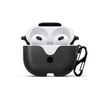 Twelve South AirSnap - skórzane etui ochronne do AirPods 3 (black)