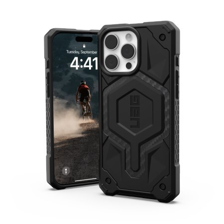 UAG Monarch Pro - obudowa ochronna do iPhone 16 Pro Max kompatybilna z MagSafe (carbon fiber)