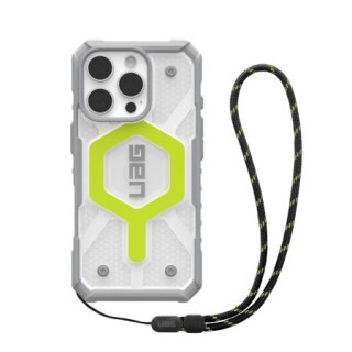 UAG Pathfinder Clear Magsafe Bundle - obudowa ochronna do iPhone 16 Pro kompatybilna z MagSafe oraz smycz na telefon (active neo