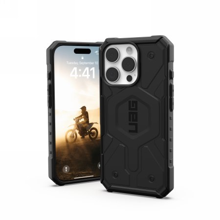 UAG Pathfinder Magsafe - obudowa ochronna do iPhone 16 Pro kompatybilna z MagSafe (black)