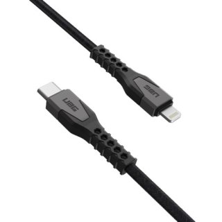 UAG Rugged Cable - kabel USB-C - lightning 30W, 1,5 m (black/gray)