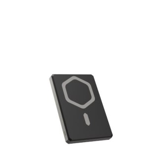 UAG Ultra Slim 5K - powerbank 5000 mAh z podstawką, ładowanie bezprzewodowe 10W, kompatybilny z MagSafe, kabel w zestawie (titan