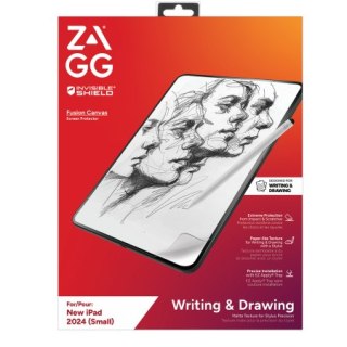 ZAGG InvisibleShield Fusion Canvas - antybakteryjna folia ochronna imitująca papier do iPad Pro 11" M4 (2024) / M5 (2025)
