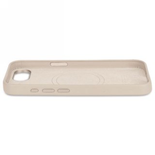 Decoded Leather Backcover - skórzana obudowa ochronna do iPhone 16e / 17e kompatybilna z MagSafe (clay)