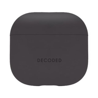 Decoded Silicone Aircase - silikonowa obudowa ochronna do AirPods 4 (charcoal)