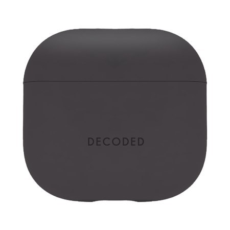 Decoded Silicone Aircase - silikonowa obudowa ochronna do AirPods 4 (charcoal)