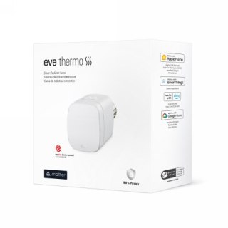 Eve Thermo Matter 4gen - inteligentny termostat (kompatybilność: Apple Home, Samsung SmartThings, Alexa, Google Home, Home Assis