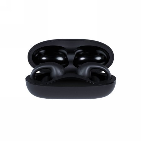 Happy Plugs Clip - bezprzewodowe otwarte słuchawki douszne (black) [go]