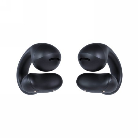 Happy Plugs Clip - bezprzewodowe otwarte słuchawki douszne (black) [go]