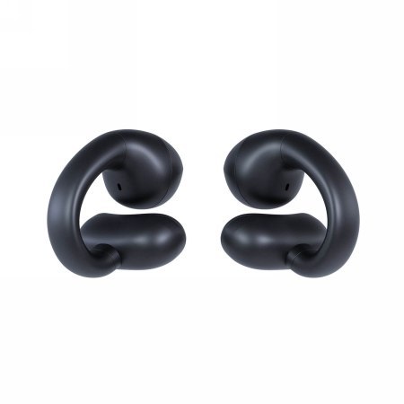 Happy Plugs Clip - bezprzewodowe otwarte słuchawki douszne (black) [go]