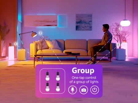 Lepro B1 AI Smart Bulb E27 - inteligentne żarówki E27 (4szt)