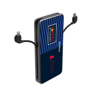 Mophie Powerstation Plus 10K Red Bull Racing MV1 - powerbank 10000 mAh, zintegrowany kabel USB-C oraz lightning (1x port USB-C)