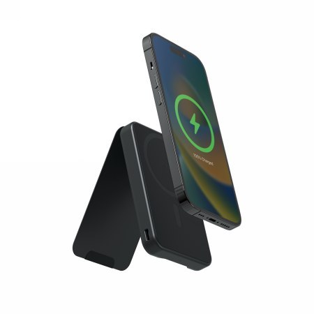 Mophie Snap+ Powerstation Mini Stand Red Bull Racing - magnetyczny powerbank 5000 mAh z podstawką kompatybilny z MagSafe (1x por