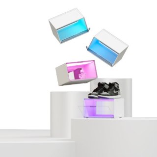 Nanoleaf x Fantaqi EXPO Smart LED Display Case Starter Pack - witryna z podświetleniem LED 38cm x 29cm x 22cm (4 sztuki)