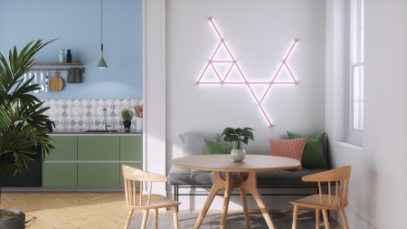 Nanoleaf Lines 60 degrees Skin - nakładka na listwy świetlne 60 stopni (9 sztuk) (pink-matte) [eol]