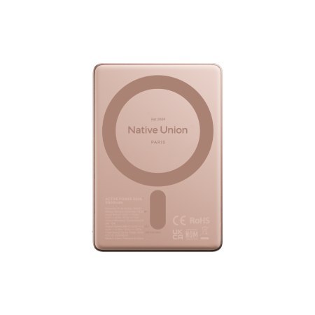 Native Union Active Power Bank - magnetyczny powerbank 5000 mAh kompatybilny z MagSafe i Qi2, kabel USB-C - USB-C 15 cm w zestaw