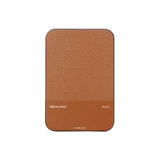 Native Union (Re)Classic Qi2 Power Bank - magnetyczny powerbank 5000 mAh kompatybilny z MagSafe i Qi2, kabel USB-C - USB-C 15 cm