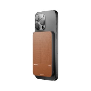 Native Union (Re)Classic Qi2 Power Bank - magnetyczny powerbank 5000 mAh kompatybilny z MagSafe i Qi2, kabel USB-C - USB-C 15 cm
