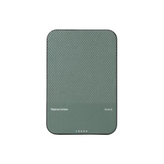 Native Union (Re)Classic Qi2 Power Bank - magnetyczny powerbank 5000 mAh kompatybilny z MagSafe i Qi2, kabel USB-C - USB-C 15 cm
