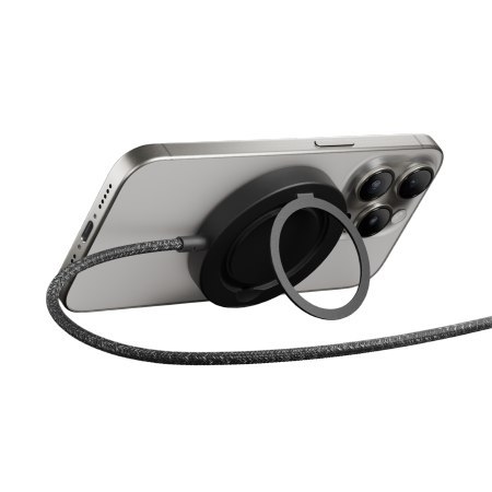 Native Union SnapStand Qi2 Wireless Charger - bezprzewodowa ładowarka Qi2 15W z podstawką kompatybilna z MagSafe (black)