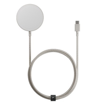 Native Union SnapStand Qi2 Wireless Charger - bezprzewodowa ładowarka Qi2 15W z podstawką kompatybilna z MagSafe (sandstone)