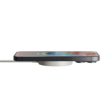 Native Union SnapStand Qi2 Wireless Charger - bezprzewodowa ładowarka Qi2 15W z podstawką kompatybilna z MagSafe (sandstone)