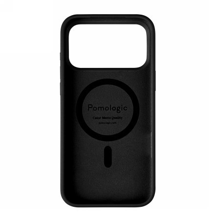 Pomologic CoverCase - silikonowa obudowa ochronna do iPhone 18 Pro Max / 17 Pro Max kompatybilna z MagSafe (black)