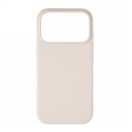 Pomologic CoverCase - silikonowa obudowa ochronna do iPhone 18 Pro / 17 Pro kompatybilna z MagSafe (ivory)