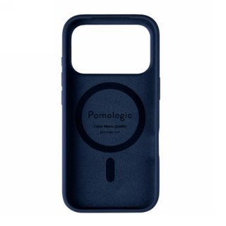 Pomologic CoverCase - silikonowa obudowa ochronna do iPhone 18 Pro / 17 Pro kompatybilna z MagSafe (navy)