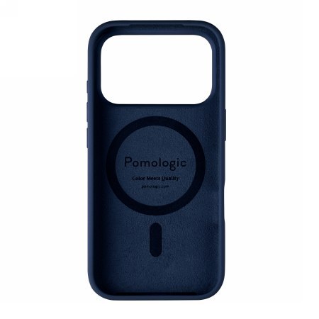 Pomologic CoverCase - silikonowa obudowa ochronna do iPhone 18 Pro / 17 Pro kompatybilna z MagSafe (navy)