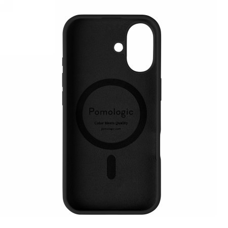 Pomologic CoverCase - silikonowa obudowa ochronna do iPhone 17 kompatybilna z MagSafe (black)