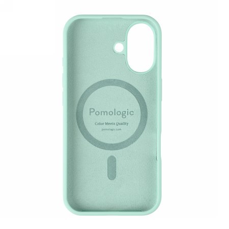 Pomologic CoverCase - silikonowa obudowa ochronna do iPhone 17 kompatybilna z MagSafe (turquoise)