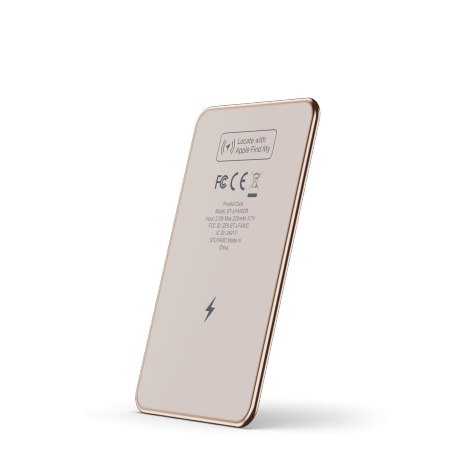 Satechi FindAll Wallet Card - karta lokalizująca portfel kompatybilna z Apple Find My (desert rose)