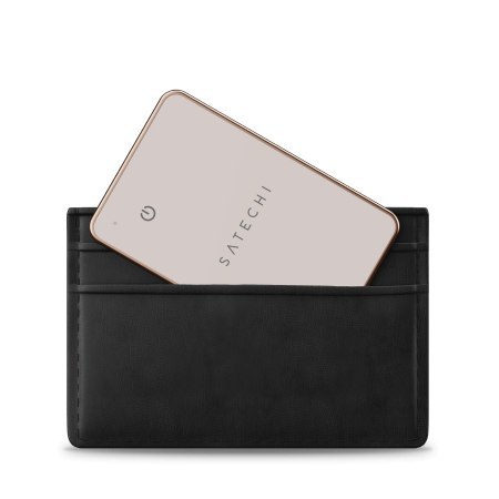 Satechi FindAll Wallet Card - karta lokalizująca portfel kompatybilna z Apple Find My (desert rose)