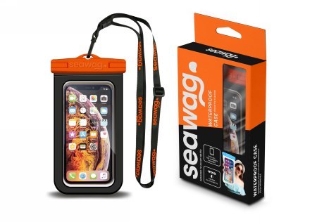 Seawag Element Proof Case - wodoodporne etui do telefonu (black/orange)